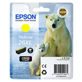 Cartucho de tinta original Epson T2634 (26XL) amarelo - C13T26344012